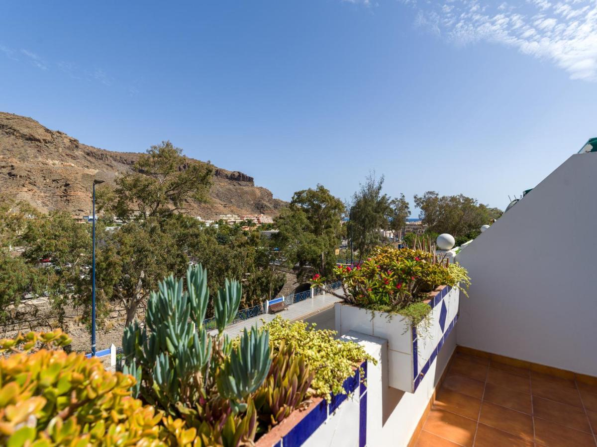 Amarre Pool Lägenhet Puerto De Mogan Exteriör bild