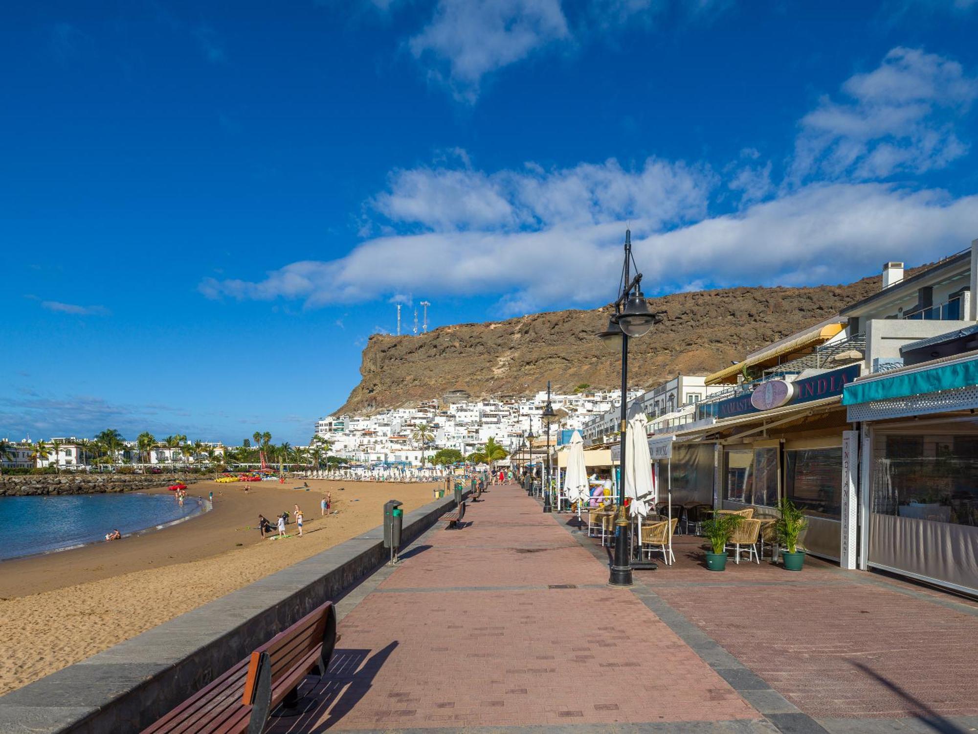 Amarre Pool Lägenhet Puerto De Mogan Exteriör bild